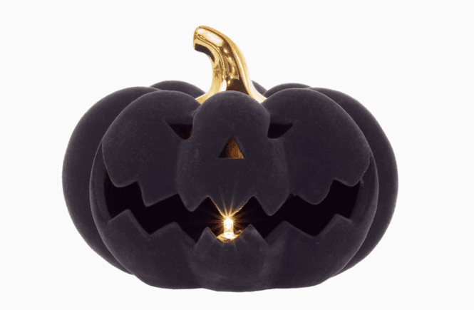 Hovedbilde Dia Black Flocked Velvet Jack O Lantern Led ...