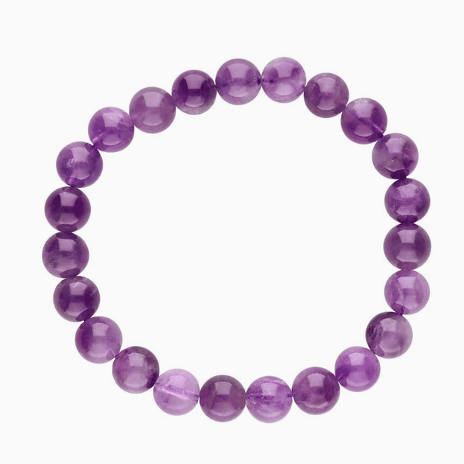Hovedbilde Ametyst Harmoniarmbånd 8 mm | Brasiliansk ...