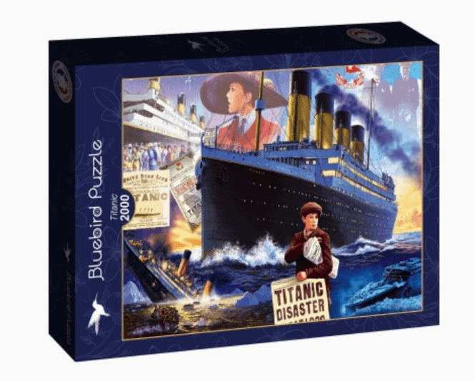 Hovedbilde Bluebird Puzzle – Titanic 2000 brikker