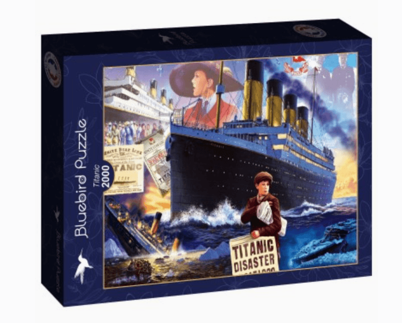Bluebird Puzzle – Titanic 2000 brikker