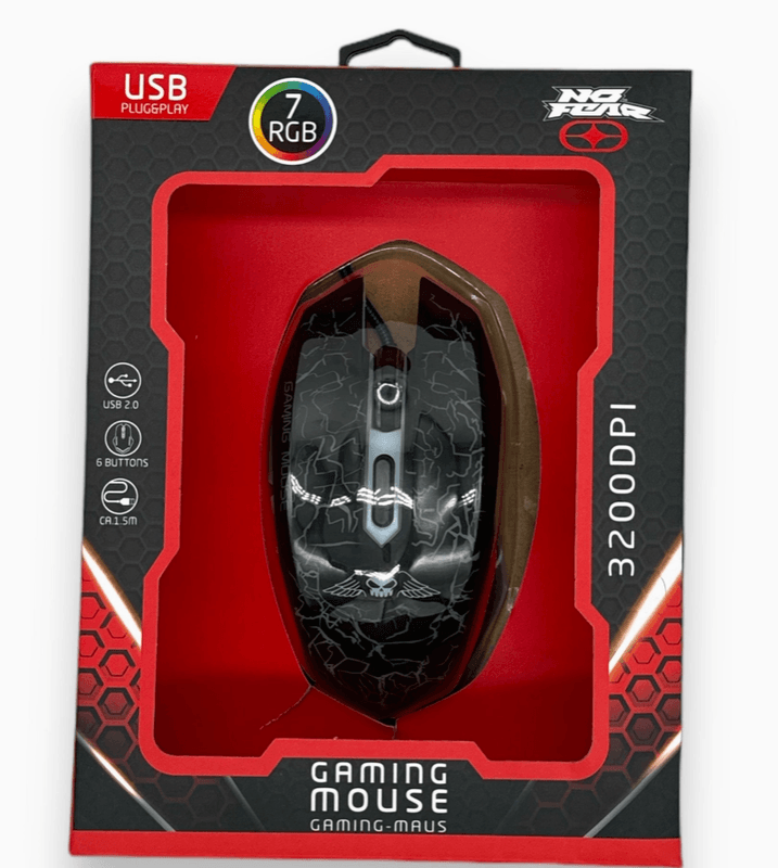 No Fear Gaming Mouse 3200DPI