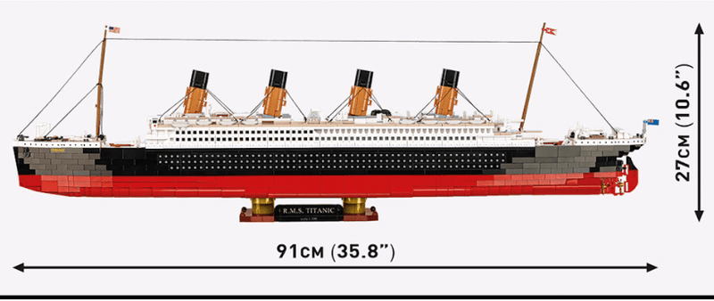  R.M.S Titanic - 3260 deler